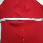 Mens Cardigan Wool Red Classic Vintage With Or Without Pockets M - L 2 Models