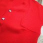Mens Cardigan Wool Red Classic Vintage With Or Without Pockets M - L 2 Models