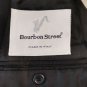 Suit Man Elegant Pure Wool Pettinato 4 Buttons 48 50 d6 Grey Black Formal