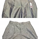 Men's Trousers Summer Sports Light Classics Brown Pinces Made IN Italy New