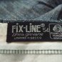 Men's Trousers Classic 54 d6 Pure Wool Cool Summer Vintage Blue Grey Checked