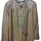 Women's Jacket Genuine Leather Real 80s Vintage handcrafted Tassel New With Tags