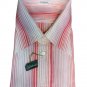 Men's Shirts 4 Seasons Striped Size 44 (XL/XXL) Neck Big Cotton Vintage News