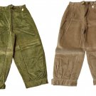Women's Trousers A Zuava Capri Vintage Ages 70 Velvet Artigianali Hot