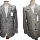 Men's Suit 2 Pieces Winter Grey Wool Knicker Bocher Type Tweed Facis 2 Buttons