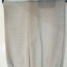 Women's Trousers Wool Blend Conformed Elena Miro Beige 41 43 Linear New Last