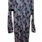 Dress Vintage Classic Half Time Jersey Wool Blend Fantasy 70's Belt