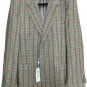 Men's Jacket Winter Fantasy 46-50 It Wool Sartorial Made IN Italy New Sale