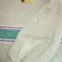 Sweater Crew-Neck Classic Man Pure Wool Cold Beige Green Cool & Comfortable