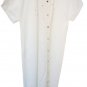 Dress White Model Denim Shirt Cotton Studs New Real Vintage Gft