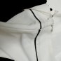 Women's Trousers Top + Bolero White Mix Linen Hand Embroidered Mariella Erre
