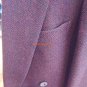 Men's Jacket Double Chest Winter 46/52 Wool Marc Made IN Italy New Violet