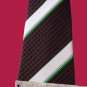 Tie Model Classic Man Effect 3D Waffle Bottom Blue Striped Polyester Como