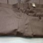 Men's Suit Winter 2 Pieces 2 Buttons Size 50 52 Slim Vintage Leg Broadband Brown