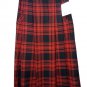 Skirts Winter Various Sizes From 40 A 48 & Colours Midi Wool Tartan Red Blue