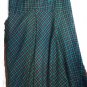 Skirts Winter Various Sizes From 40 A 48 & Colours Midi Wool Tartan Red Blue