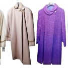 Coat Poncho Winter Woman Vintage Wool Hi-Q Neck Round Barcas Wool Coat