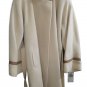 Coat Poncho Winter Woman Vintage Wool Hi-Q Neck Round Barcas Wool Coat