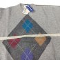 Men's Sweater Crew-Neck Wool Merino Classic Rhombus Cagi Sweater Made IN Italy