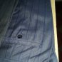Men's Trousers Classic Pure Wool Cool Summer Vintage Blue Grey Brown striped