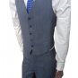 Suit Complete Man 3 Pieces Vintage 70s Wool Flared Elephant Made IN Italy New