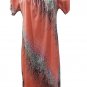 Dress Vintage 80's Flowers Long Summer Size 42 46 Ita Cool Made IN Italy