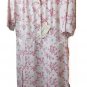 Dress Vintage 80's Flowers Long Summer Size 42 46 Ita Cool Made IN Italy