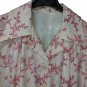 Dress Vintage 80's Flowers Long Summer Size 42 46 Ita Cool Made IN Italy