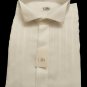 Shirt Ceremony White Operated striped Neck Diplomat Pure Cotton Vintage New