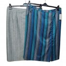 Skirt Summer Calibrated Size Curvy 49 Viscose Linen Classical Lined Elena Mirò