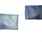 Set Clutch Bag Man / Cufflinks No Tie Silk Pure Pocketsquare Foulard Pocket