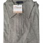 Men's Pole Summer Light short Sleeve Zipper Solid Colour lisle yarn Morgano