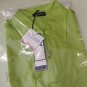 Men's Pole Summer Light short Sleeve Zipper Solid Colour lisle yarn Morgano
