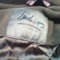 Men's Jacket Winter Fabric Wool Check Brown British Size M Padded New