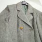 Women's Coat Mohair Alpaca Grey Outsize 49 51 Curvy Woman Wool Coat Grey