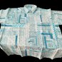 Shirt Summer Man short Sleeve Fantasy Abstract Print Size 39 New Wide
