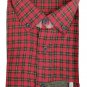Men's Shirts Check Button-Down Size 37 38 & 41 Flannel Cotton Vintage Man Shirt