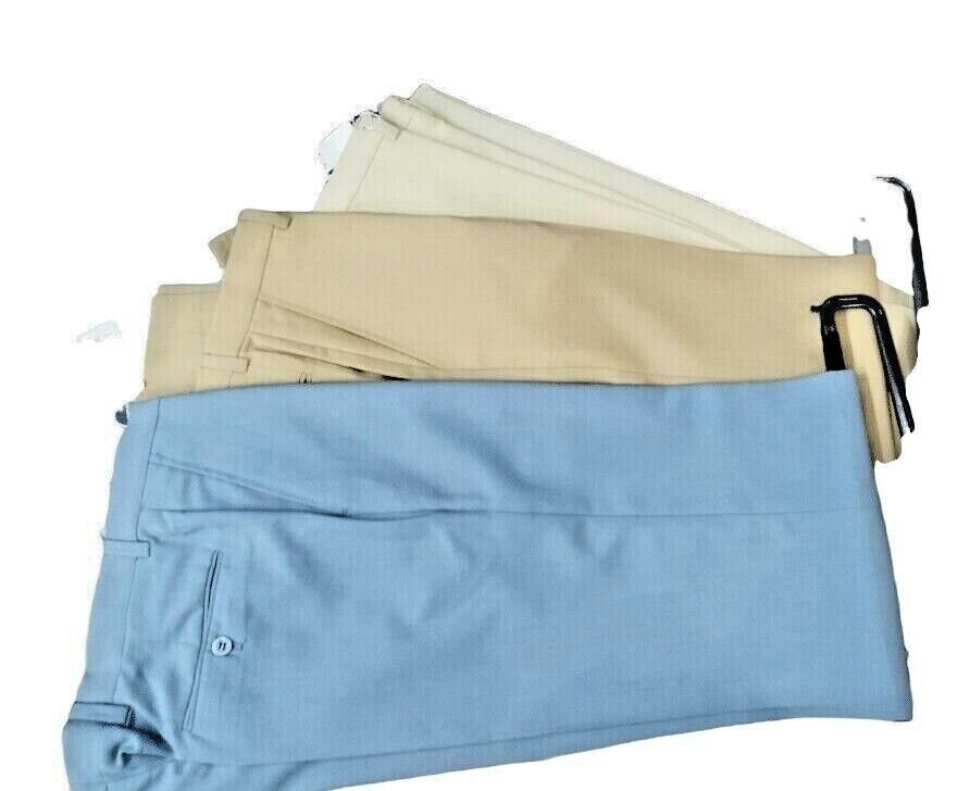 Men's Trousers Facis Spring Wool Blend (Cool) Various Sizes Colours Dr 6 Slim
