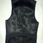 Men's Suit Sartorial 3 Pieces Black Winter Pure Wool Size 42 Slim (Ita) Occasion