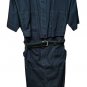 Dress Sports Black Summer Size 46 Belt Edge Vintage Pure Cotton