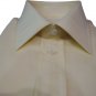 Men's Shirts Measures Small Yellow Soft United Cotton Blend Made IN Italy M/L