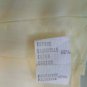 Men's Shirts Measures Small Yellow Soft United Cotton Blend Made IN Italy M/L