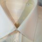 Men's Shirts Measures Small Yellow Soft United Cotton Blend Made IN Italy M/L
