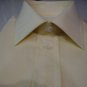 Men's Shirts Measures Small Yellow Soft United Cotton Blend Made IN Italy M/L