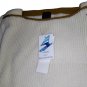 Men's Sweater Vintage Neck Boat Size L White Piece Unique Pure Wool Yachting One