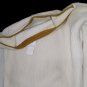 Men's Sweater Vintage Neck Boat Size L White Piece Unique Pure Wool Yachting One