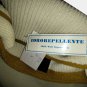 Men's Sweater Vintage Neck Boat Size L White Piece Unique Pure Wool Yachting One