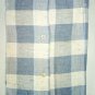Men's Shirts Righe / Quadri Long Sleeve Flannel Blue Size 37 XS Play Winter