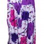 Skirt Summer Fantasy Flowers Violet Pure Cotton Sport Sizes 44 46 Sport Skirt