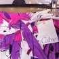 Skirt Summer Fantasy Flowers Violet Pure Cotton Sport Sizes 44 46 Sport Skirt